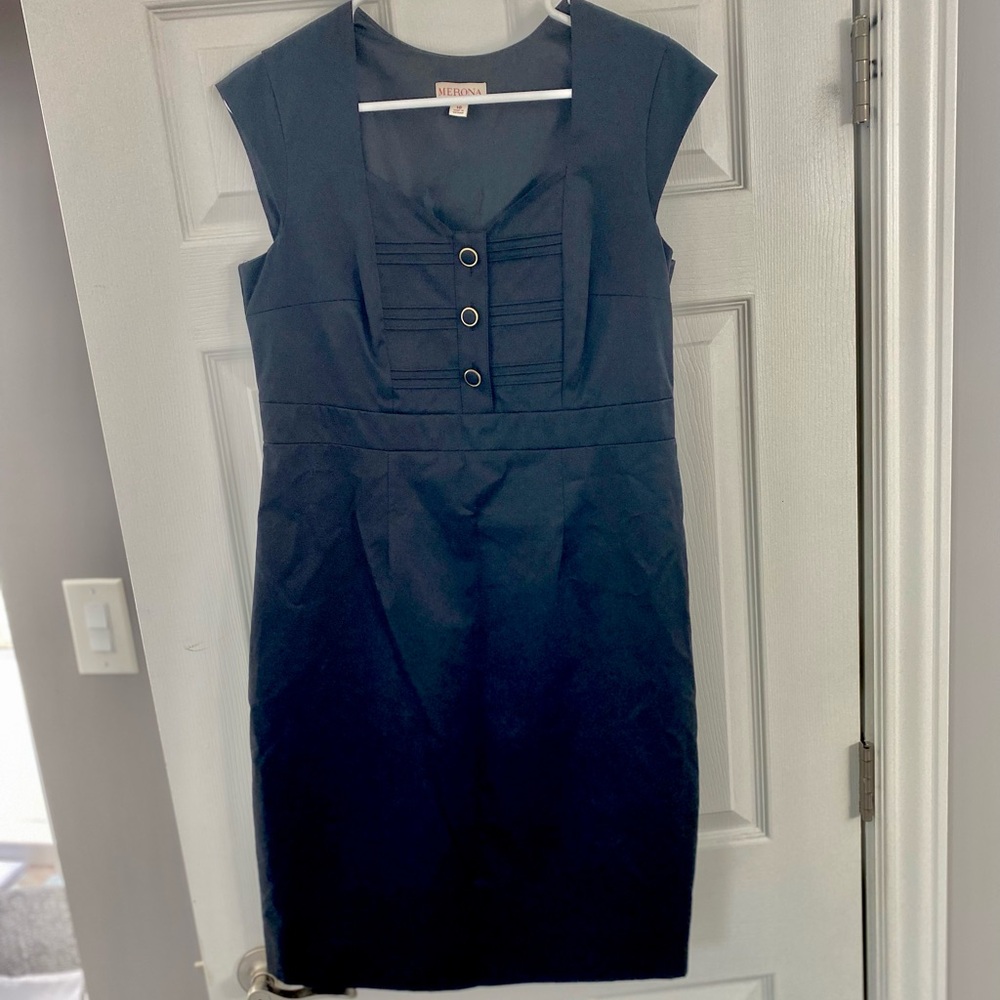 🖤 Merona Black Sheath Dress | Classic & Chic | Size 10 🖤